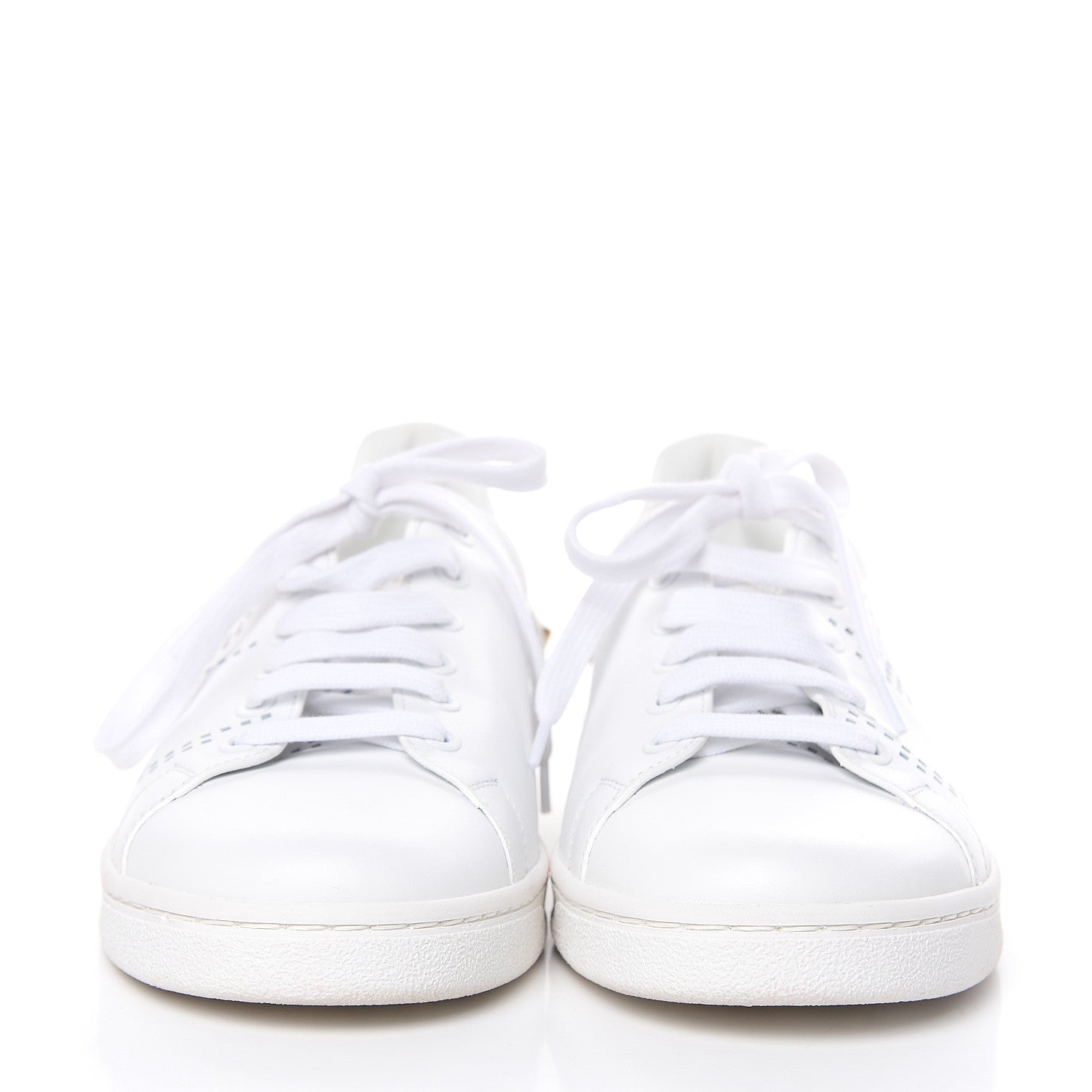 Valentino Garavani Calfskin Womens Backnet Sneakers 39 White 2 of 10