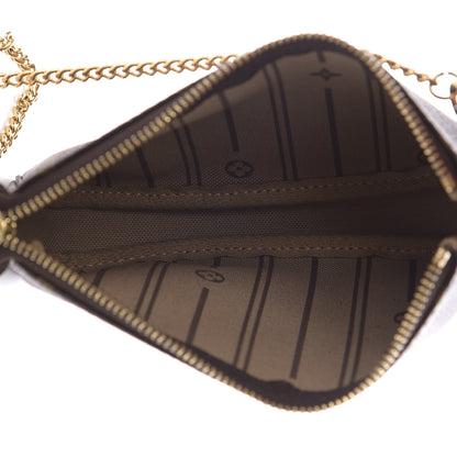 Louis Vuitton Monogram Complice Trunks and Bags Mini Pochette Accessories Beige 5 of 9