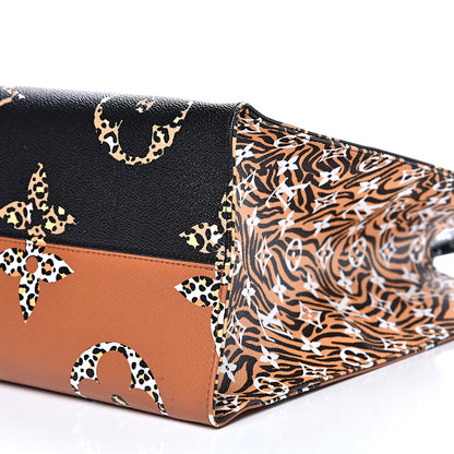 Louis Vuitton Monogram Giant Jungle Onthego GM Black 8 of 8