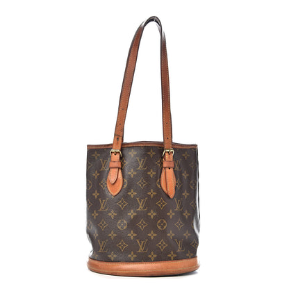 Louis Vuitton Monogram Petit Bucket 23 1 of 31