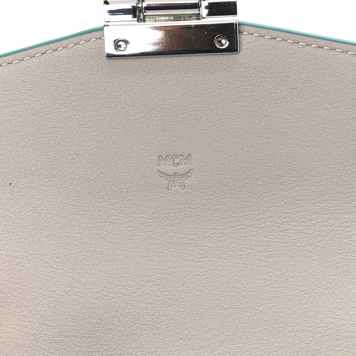Calfskin Ottomar Large Patricia Wallet On Chain Pool Blue