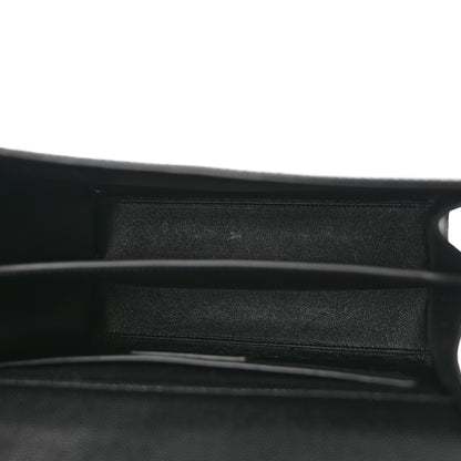 Saint Laurent Grain de Poudre Medium Classic Monogram Cassandra Top Handle Black 5 of 10