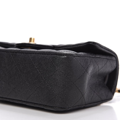 Chanel Caviar Quilted Mini Top Handle Rectangular Flap Black 7 of 11