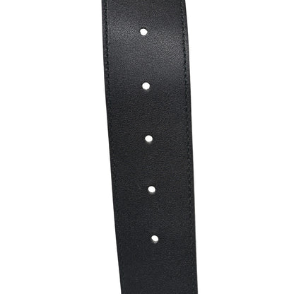 Gucci Textured Calfskin Double G 40mm Belt 115 46 Black 4 of 4