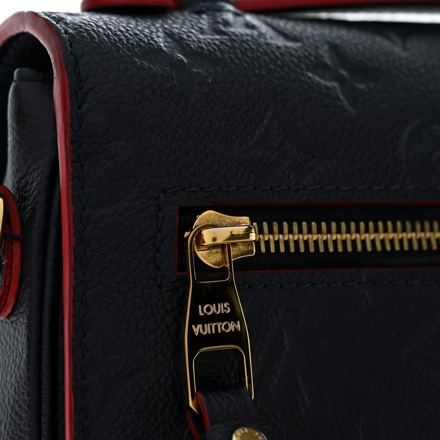 Louis Vuitton Empreinte Pochette Metis Marine Rouge 12 of 14