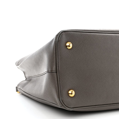 Prada Saffiano Medium Galleria Double Zip Tote Argilla 12 of 23