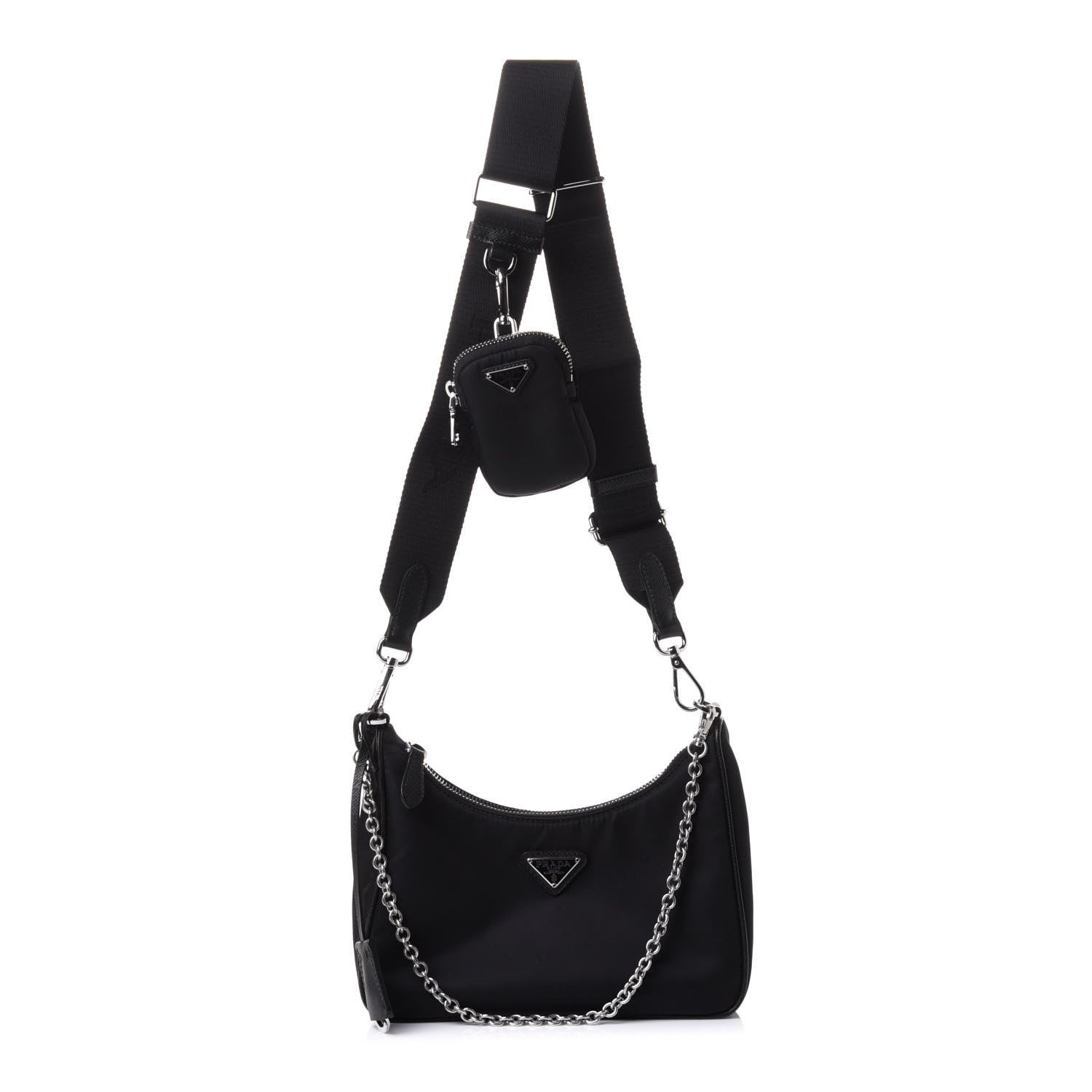 Prada Nylon Re-Edition 2005 Shoulder Bag Black 1 of 11