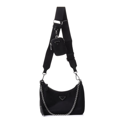 Prada Nylon Re-Edition 2005 Shoulder Bag Black 1 of 11