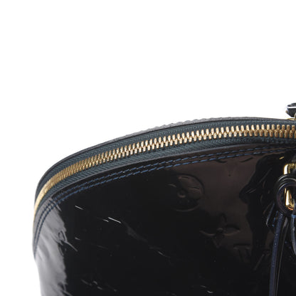 Louis Vuitton Vernis Alma MM Blue Nuit 14 of 19