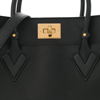 Louis Vuitton Calfskin Monogram Tufting On My Side Black 8 of 12