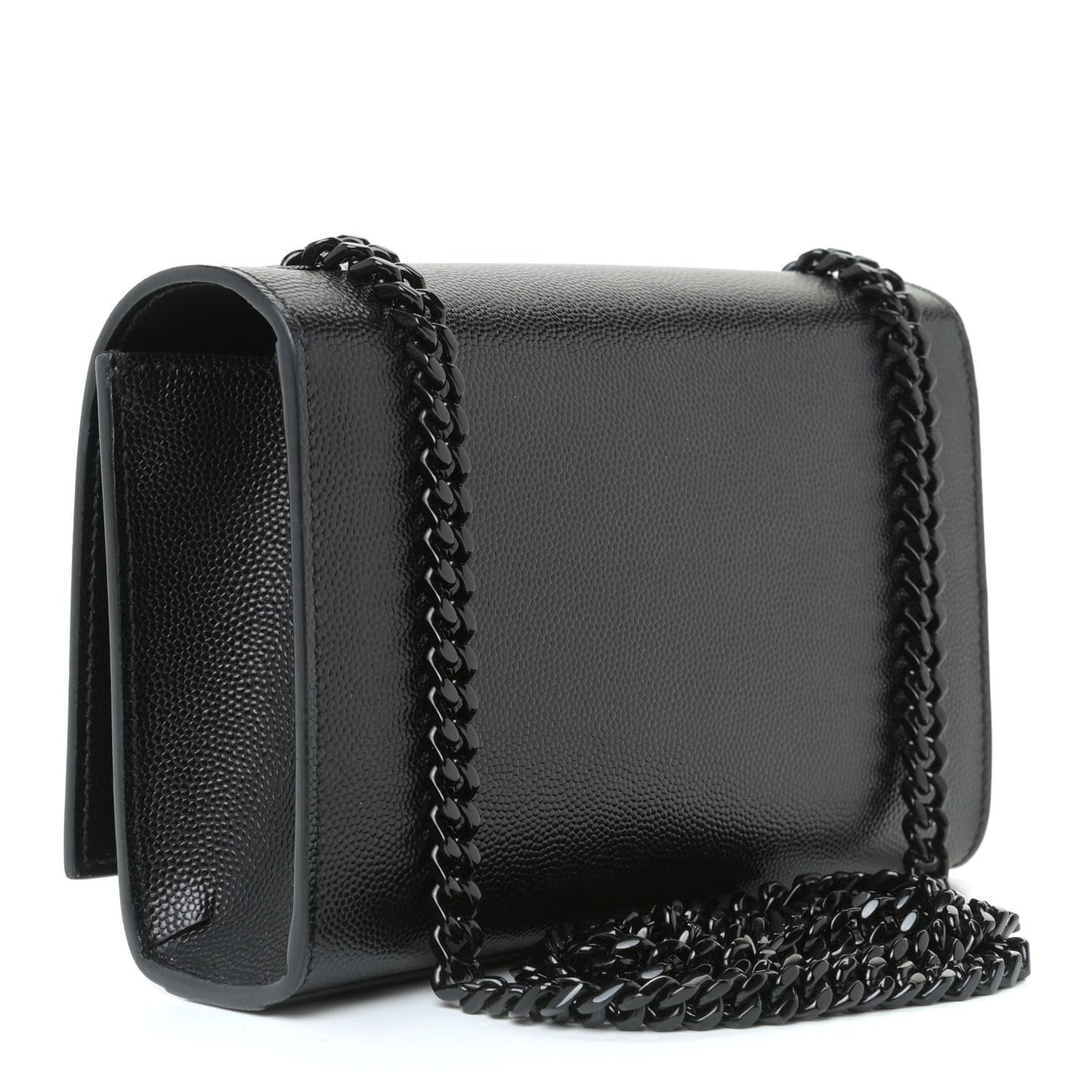 Grain De Poudre Small Monogram Kate Satchel Black