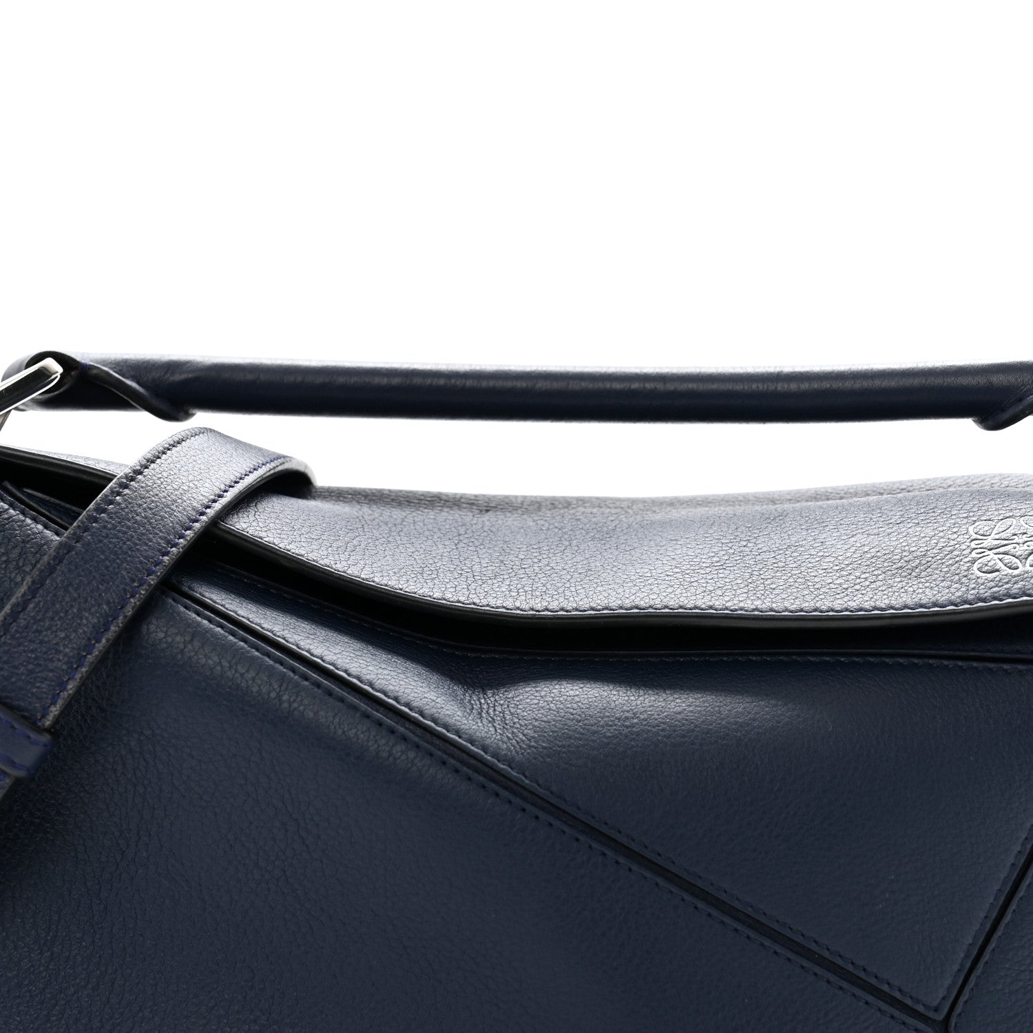 Loewe Calfskin Small Puzzle Bag Marine 7 of 16