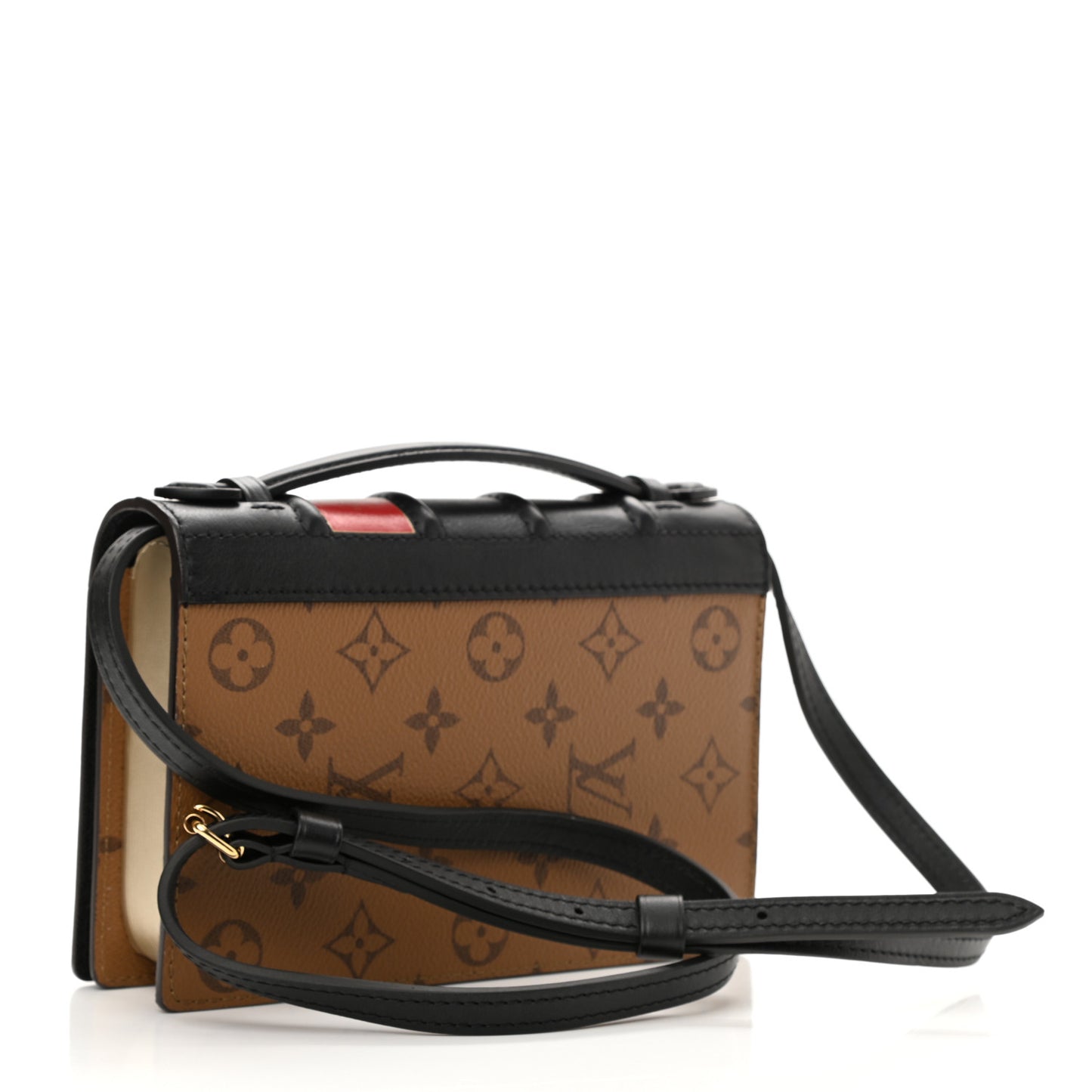 Reverse Monogram Book Chain Wallet