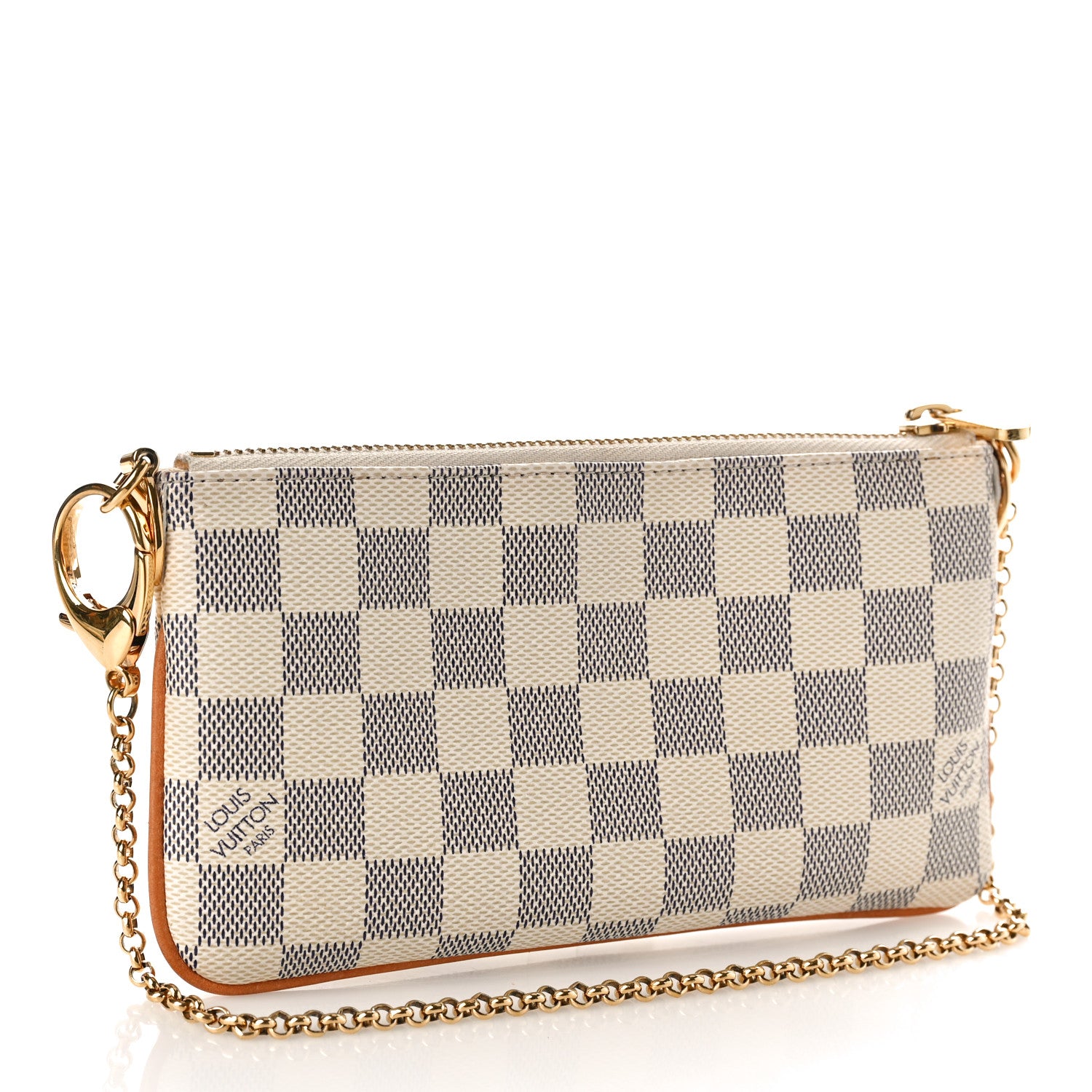 Louis Vuitton Damier Azur Pochette Milla MM 4 of 12