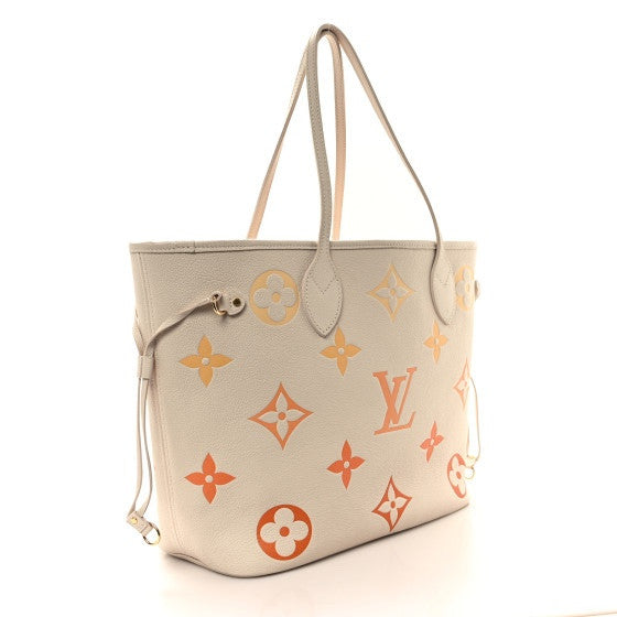 Louis Vuitton Empreinte Monogram Giant Neverfull MM Degrade Neutral 4 of 10