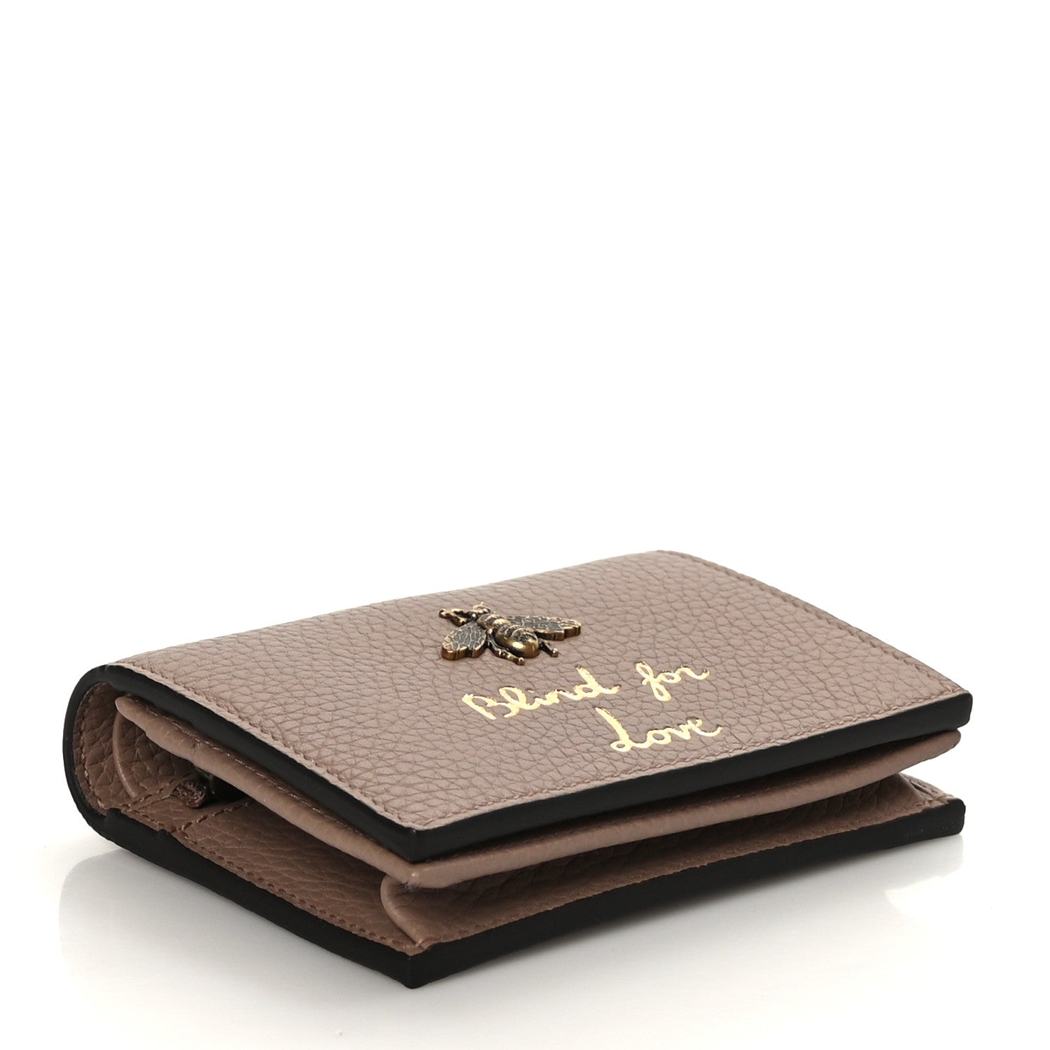 Gucci Cellarius Calfskin Blind for Love Card Case Wallet Perfect Pink 4 of 7