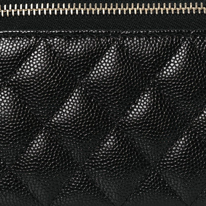Chanel Caviar Quilted Jewelry Box Black 8 of 10