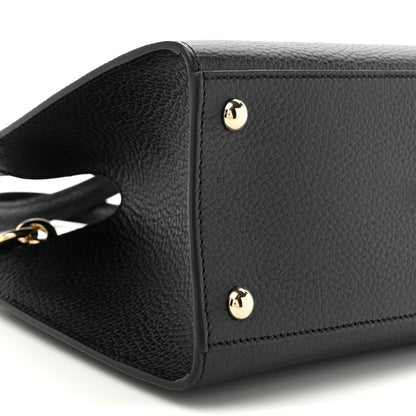 Gucci Dollar Calfskin Medium Soho Top Handle Satchel Black 10 of 10