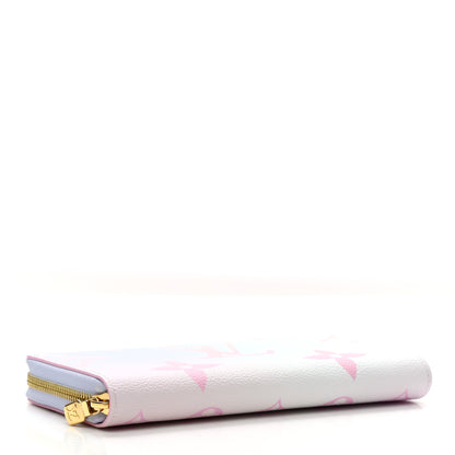 Louis Vuitton Monogram Giant Spring In The City Zippy Wallet Sunrise Pastel 4 of 6