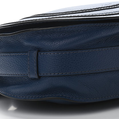 Chloe Calfskin Medium Marcie Round Crossbody Bag Royal Navy 8 of 9