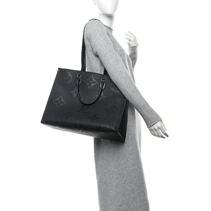 Louis Vuitton Empreinte Monogram Giant Onthego GM Black 2 of 11