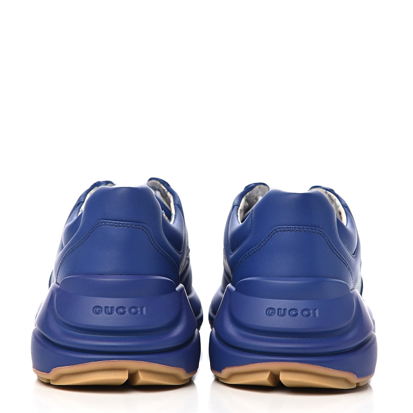 X MLB Calfskin NY Yankees Mens Rhyton Sneakers 9 Electric Blue