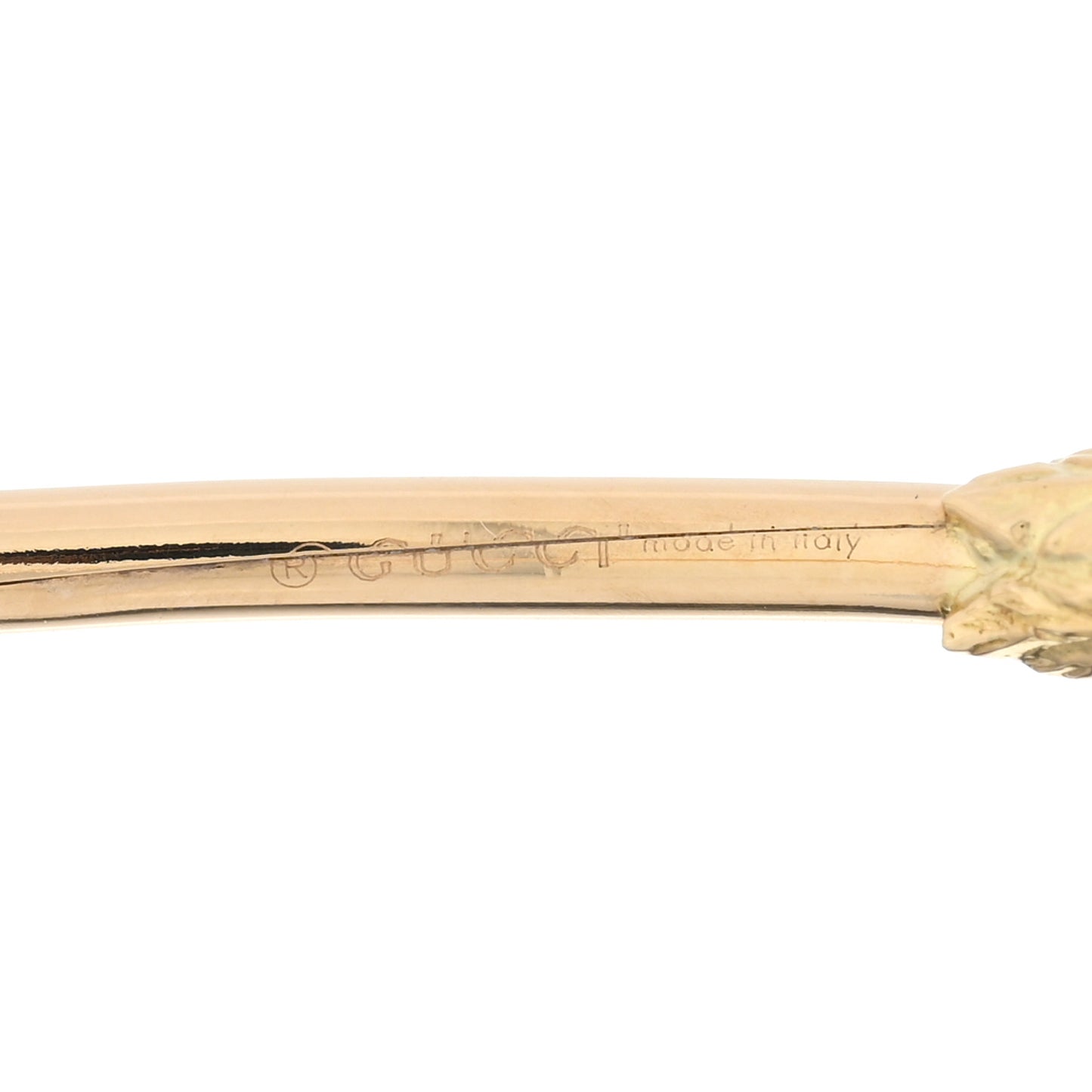 18K Yellow Gold Diamond Tsavorite Marche des Merveilles Tiger Cuff Bracelet