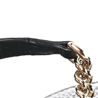 Gucci Pebbled Calfskin Large Soho Chain Shoulder Bag Black 12 of 14