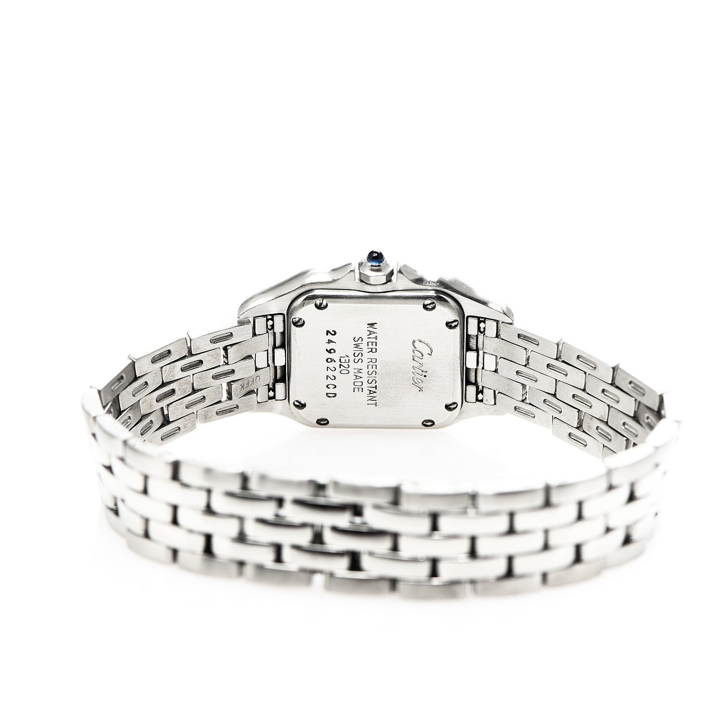 Stainless Steel 22mm Panthere Quartz Watch