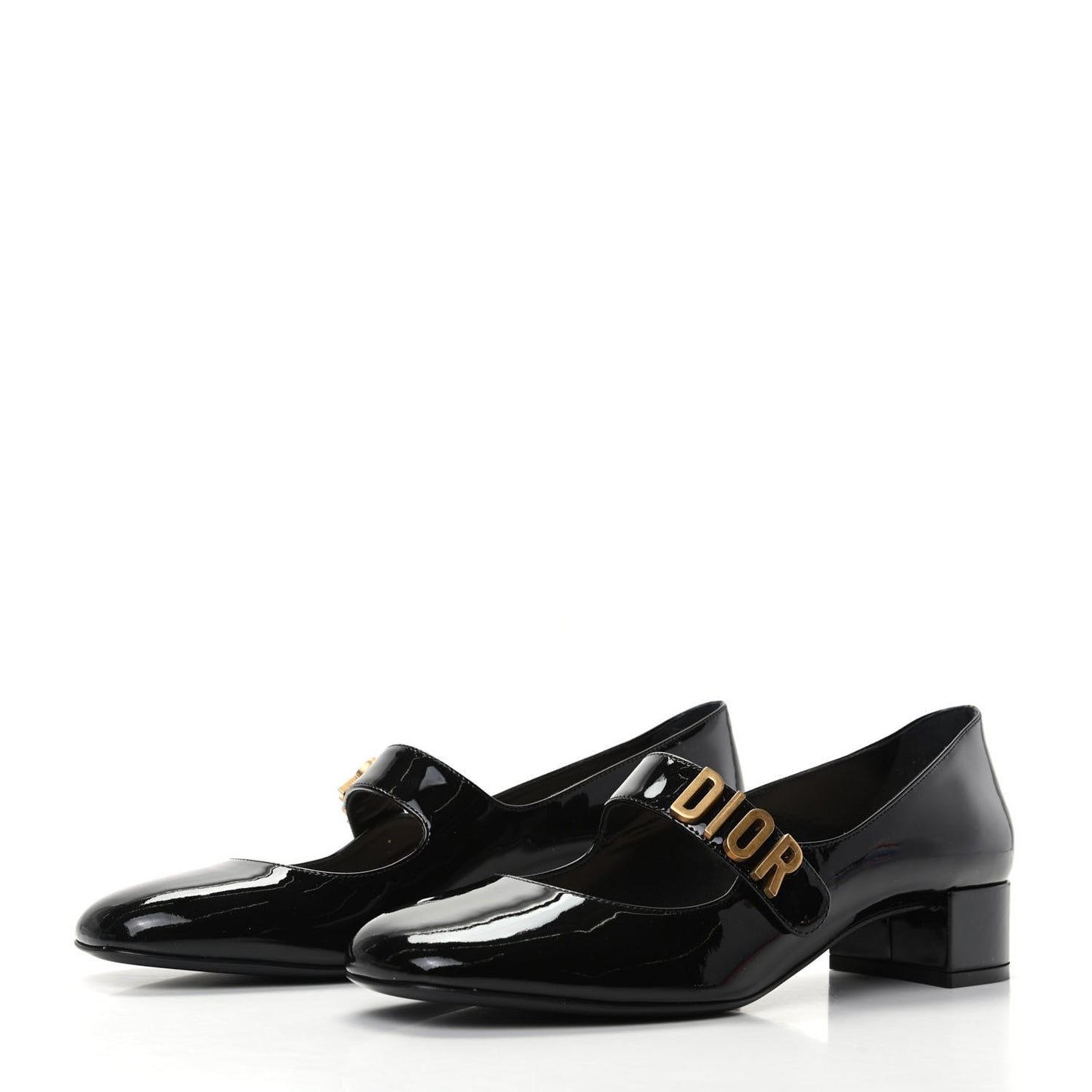 Patent Baby-D Ballet Pumps 39.5 Black