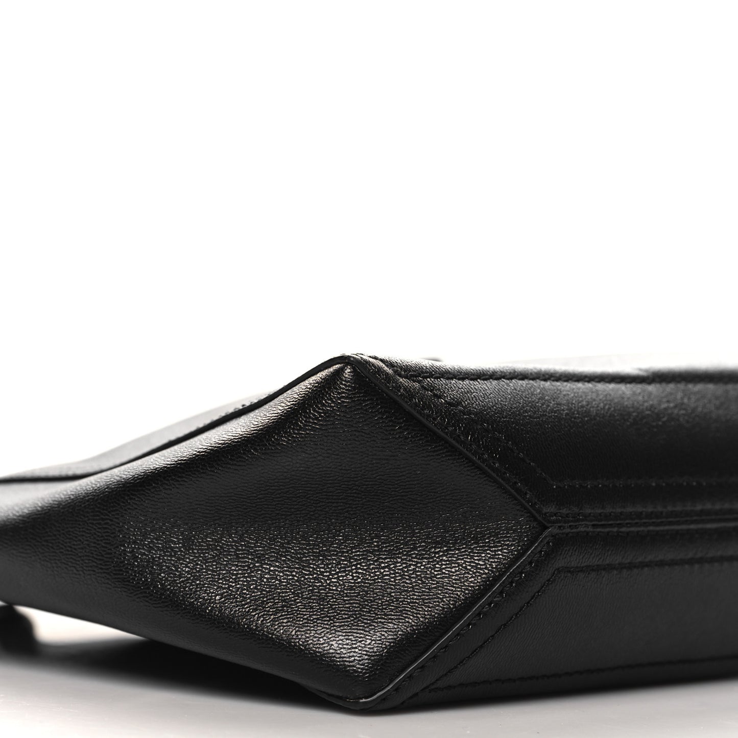 New Sakai Calfskin Lux Small Dahlia Tote Black