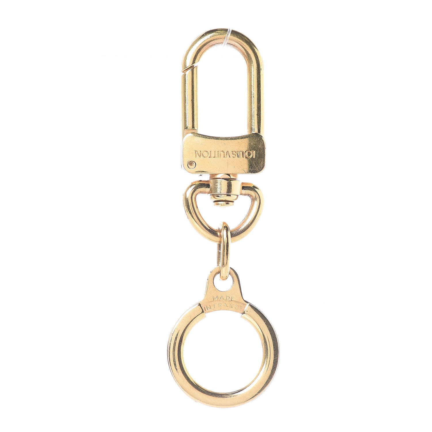 Louis Vuitton Pochette Extender Key Ring Gold 1 of 3