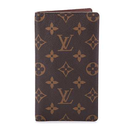 Louis Vuitton Monogram Checkbook Holder Case Wallet 1 of 6