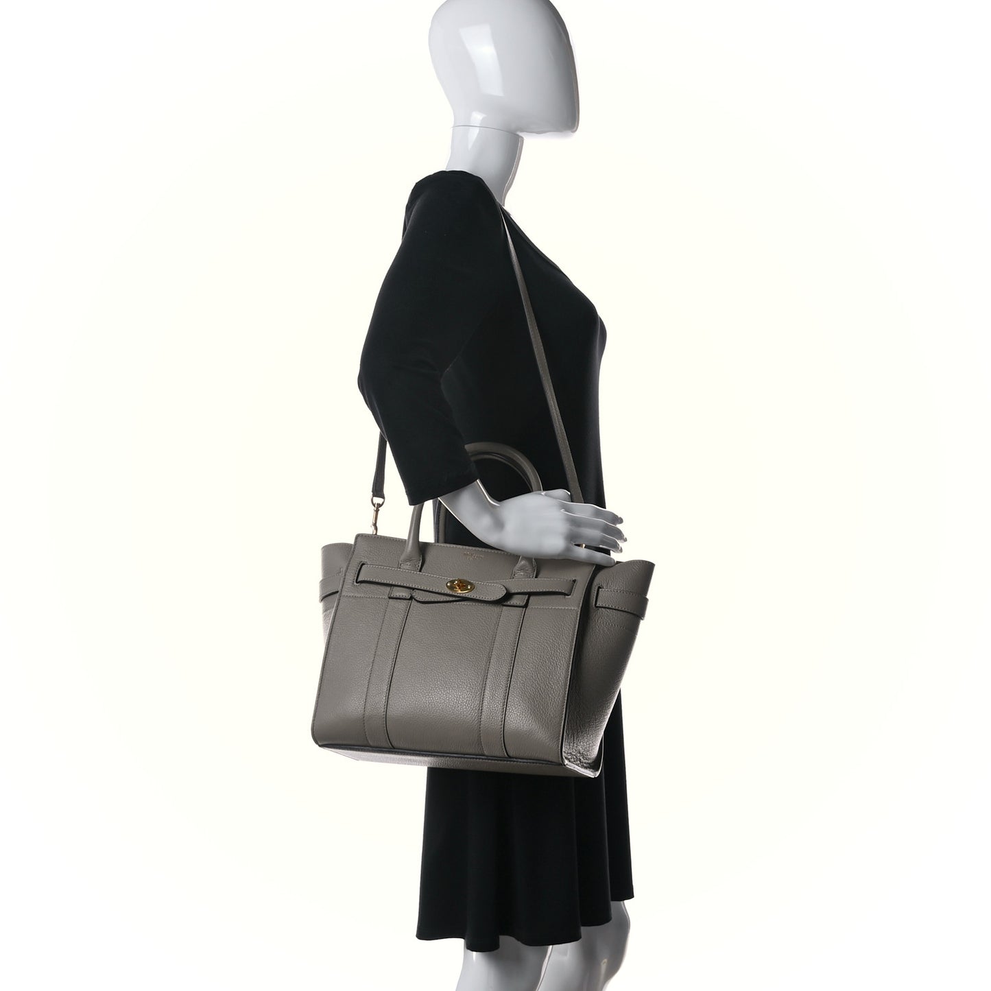 Small Classic Grain Mini Zipped Bayswater Clay