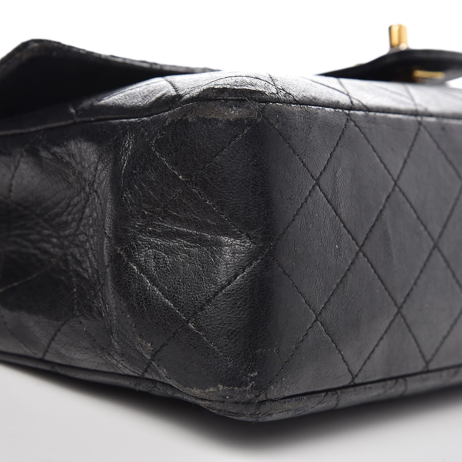 Chanel Lambskin Quilted Medium Flap Black 7 of 12