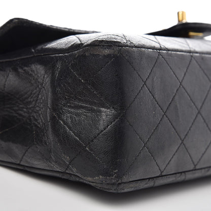 Chanel Lambskin Quilted Medium Flap Black 7 of 12