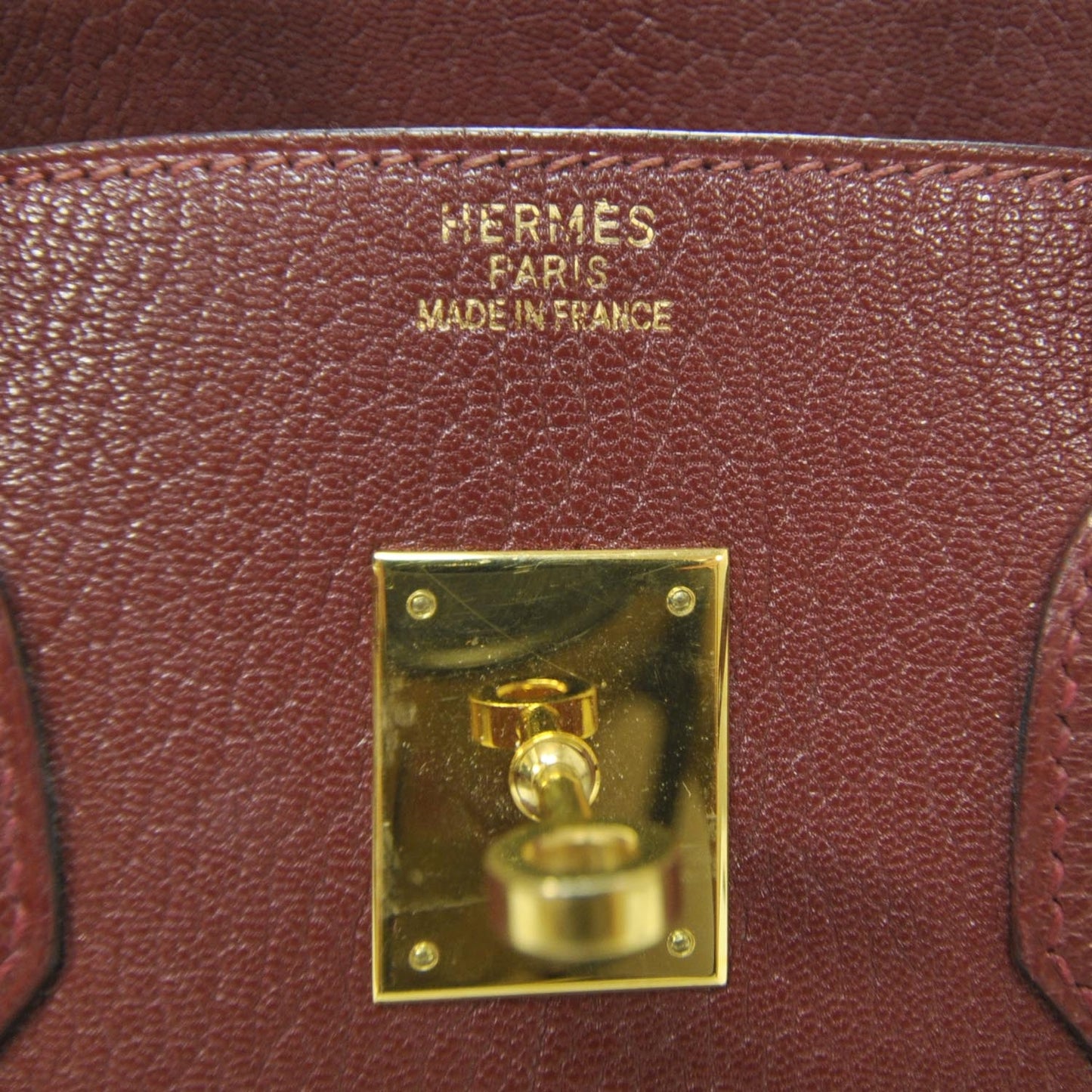 Chevre de Coromandel Birkin 35 Rouge H