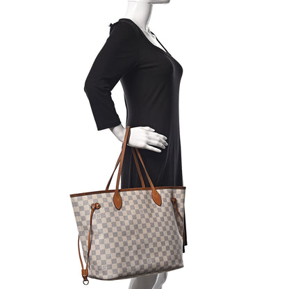 Louis Vuitton Damier Azur Neverfull MM 2 of 17