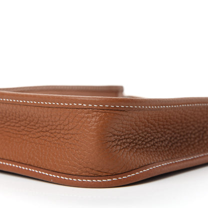 Hermes Taurillon Clemence Evelyne TPM Gold 7 of 11