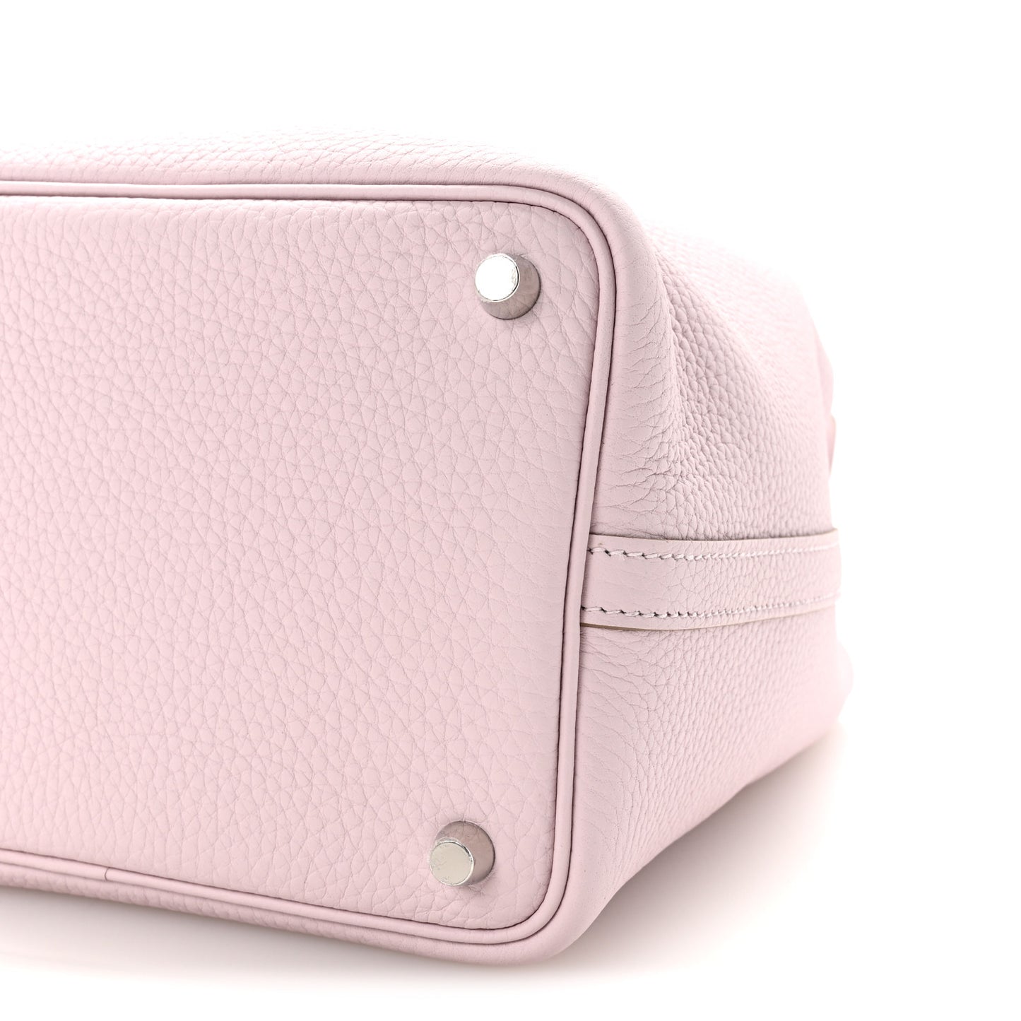Taurillon Clemence Picotin Lock 18 PM Mauve Pale