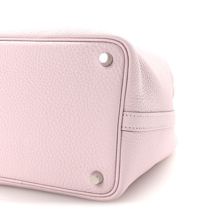 Hermes Taurillon Clemence Picotin Lock 18 PM Mauve Pale 9 of 10