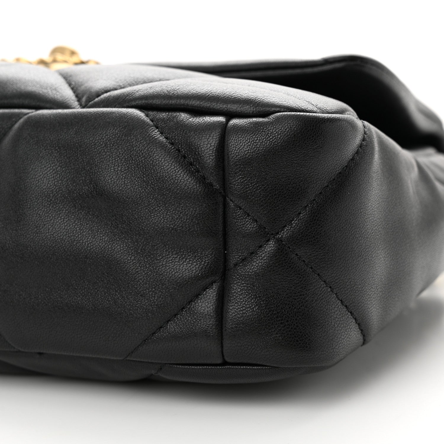 Chanel Lambskin Quilted Medium Chanel 19 Flap Black 10 of 10