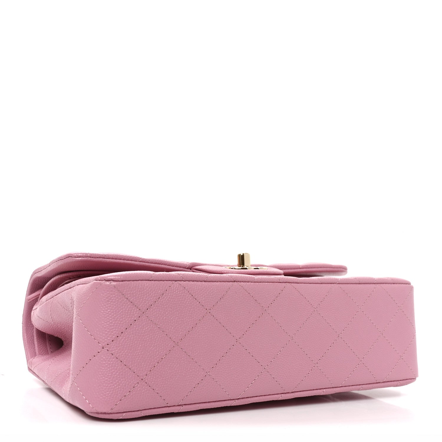 Chanel Caviar Quilted Small Double Flap Pink 4 of 11