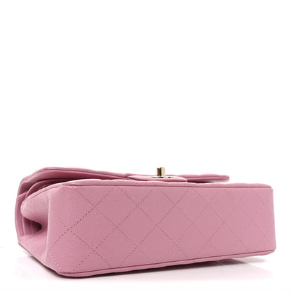 Chanel Caviar Quilted Small Double Flap Pink 4 of 11