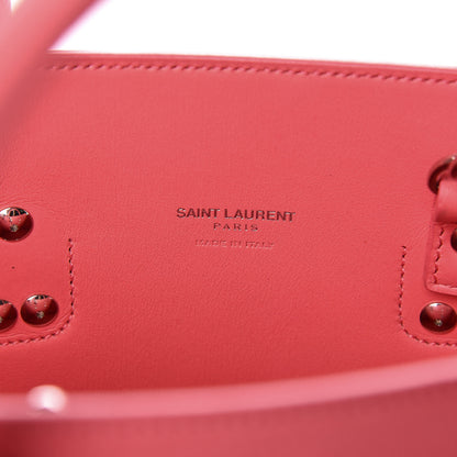 Saint Laurent Grained Calfskin Baby Sac De Jour Rose Clair 7 of 15
