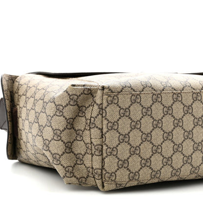 Gucci GG Plus Monogram Messenger Diaper Bag Dark Brown 9 of 13