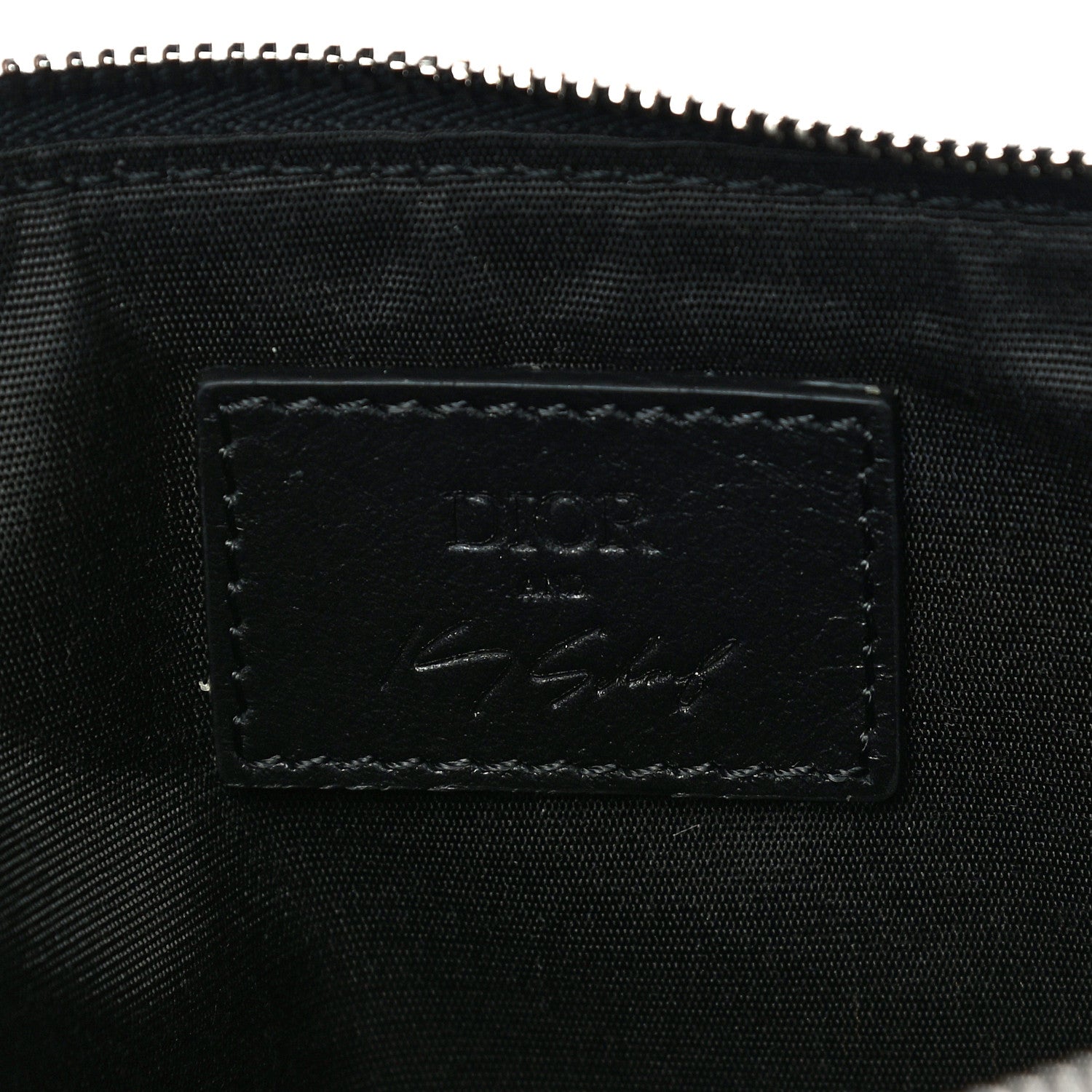 Christian Dior X KENNY SCHARF Nylon Zip Pouch Multicolor 6 of 10