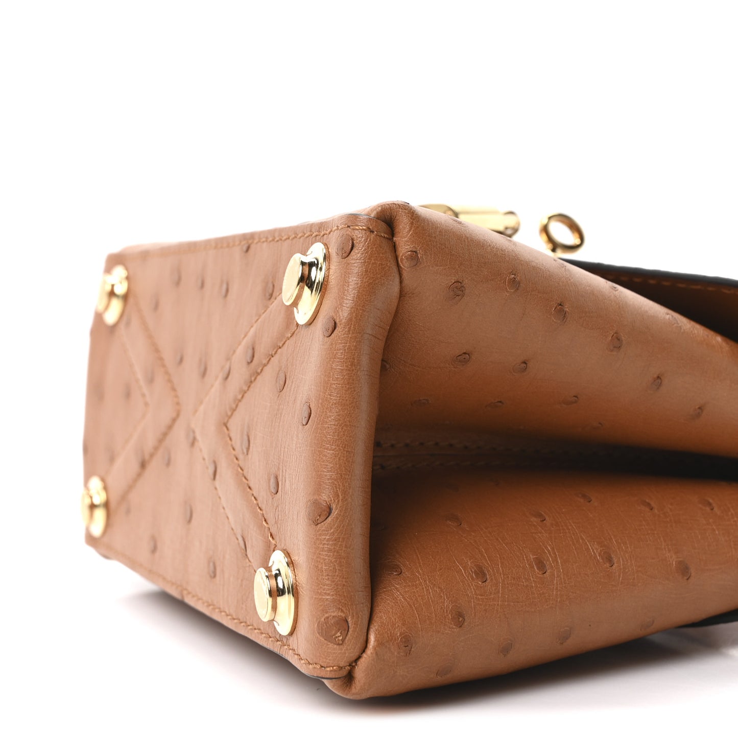 Ostrich Rose Des Vents Mini Cognac
