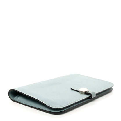 Hermes Evercolor Dogon Duo Wallet Ciel 5 of 10