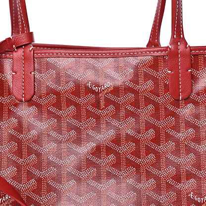 Goyard Goyardine Saint Louis PM Red 7 of 9